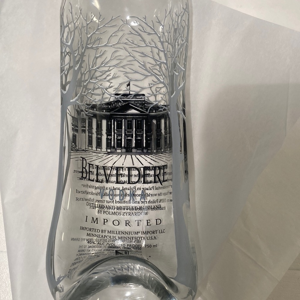 Belvedere Vodka Melted Bottle
